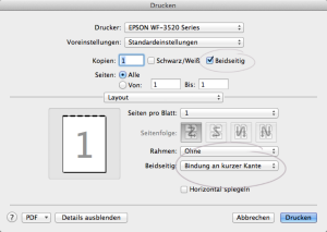 Broschürendruck Planer 