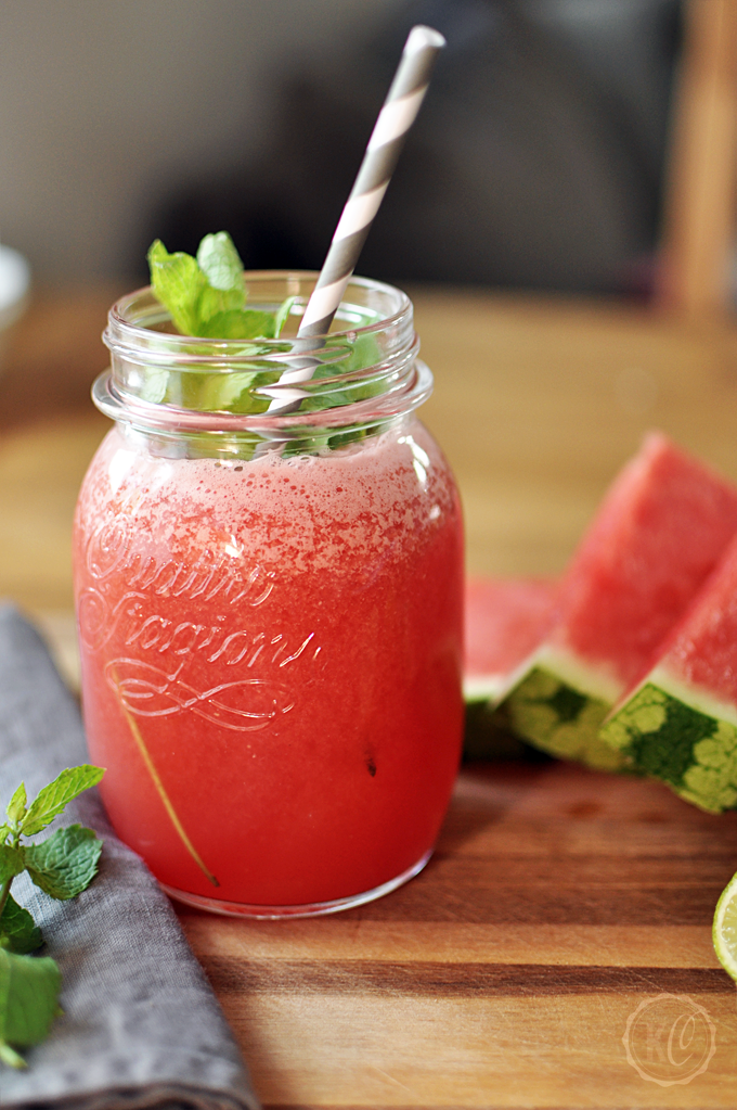 Wassermelone Limetten Shake