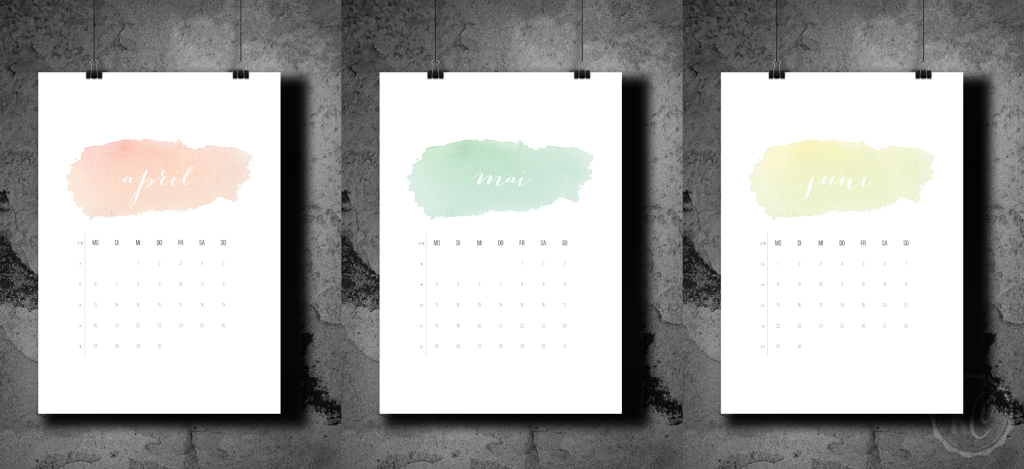 Kalender Freebie 2015