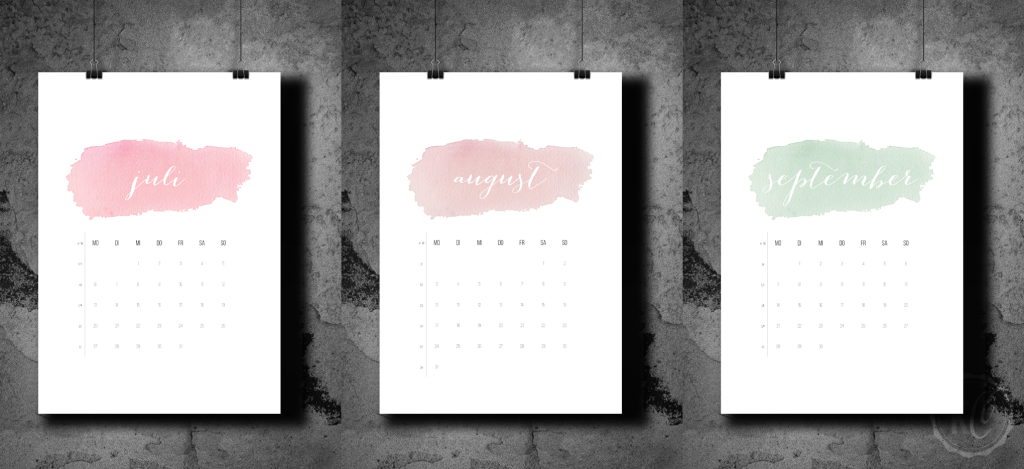 Kalender Freebie 2015