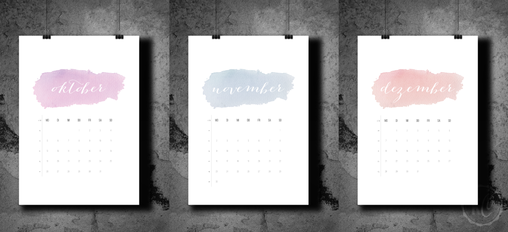 Kalender 2015 Freebie