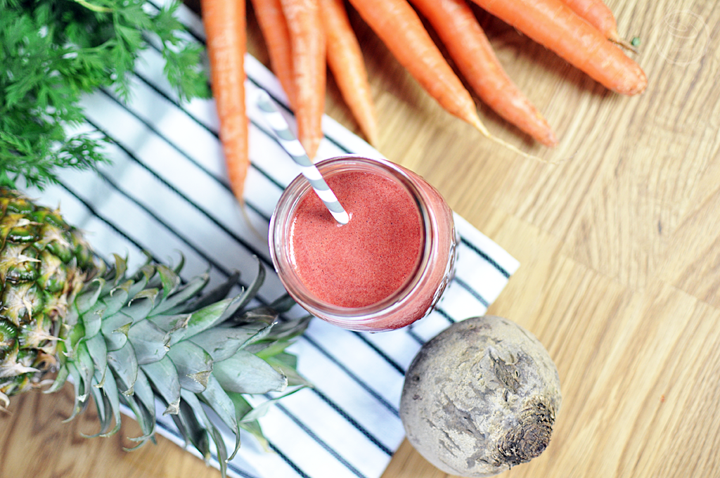 Ananas Rote Bete Karotten Saft