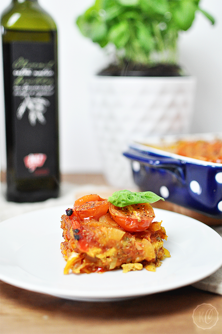 Orientalische Lasagne mit Safran