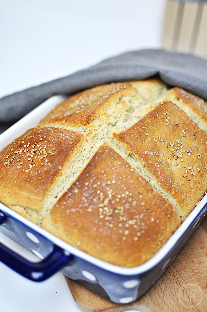 Dinkel-Quinoa-Burgerbrötchen