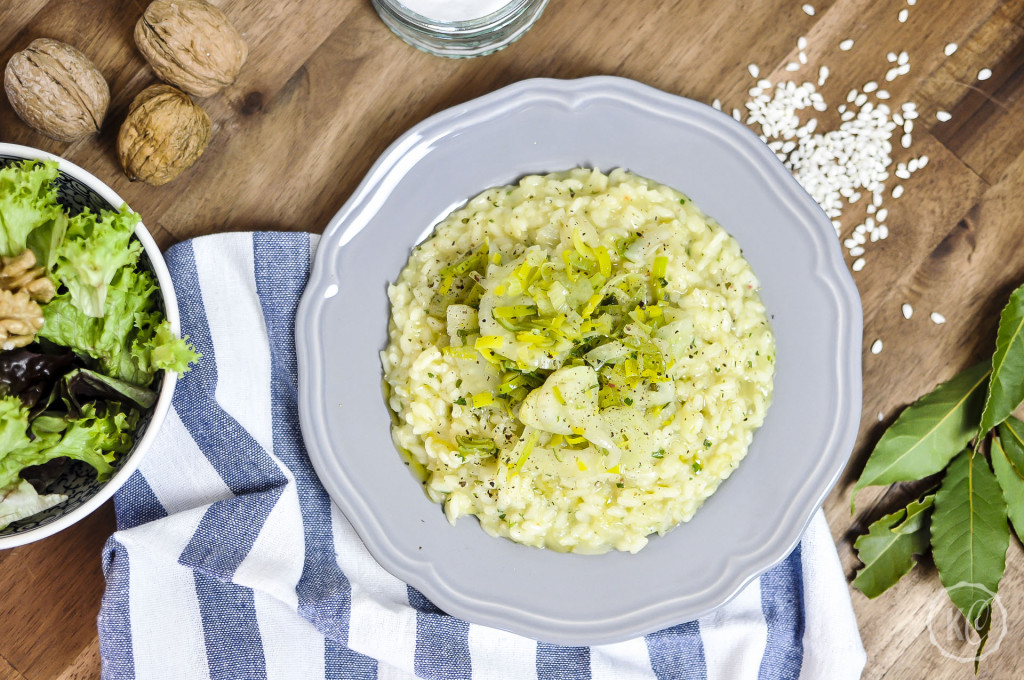 Fenchel-Lauch-Risotto