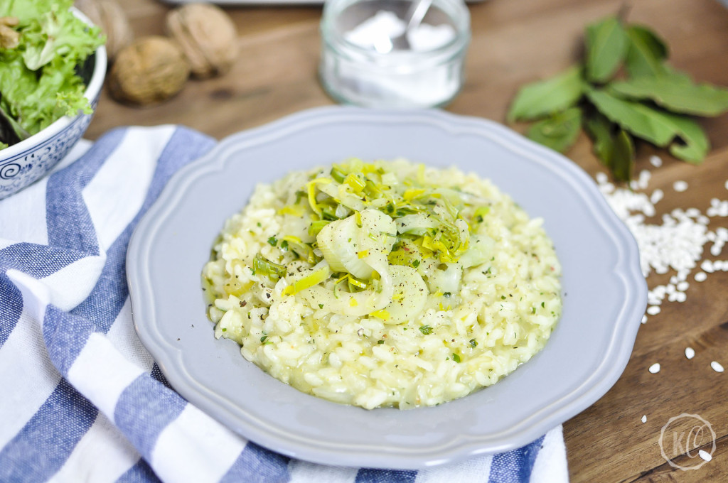 Fenchel-Lauch-Risotto