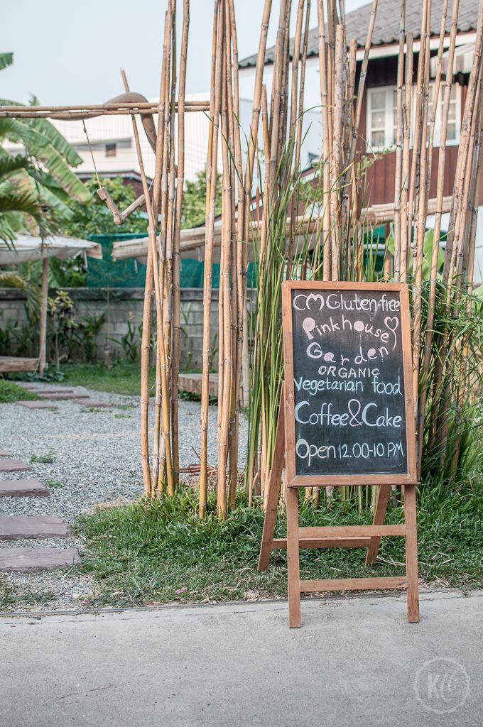 Vegan in Chiang Mai Pinkhouse Garden