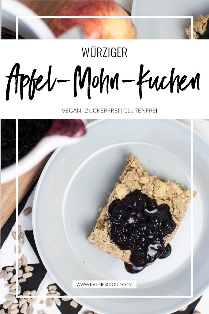 Würziger Apfel-Mohn-Kuchen