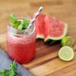 Wassermelonen-Limetten-Shake