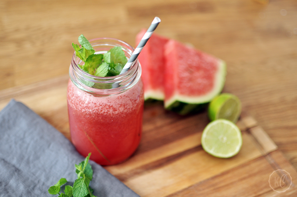 Wassermelonen-Limetten-Shake