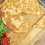 Quesadilla mit Süßkartoffeln