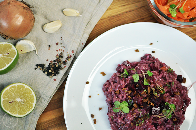 Rote-Bete-Risotto