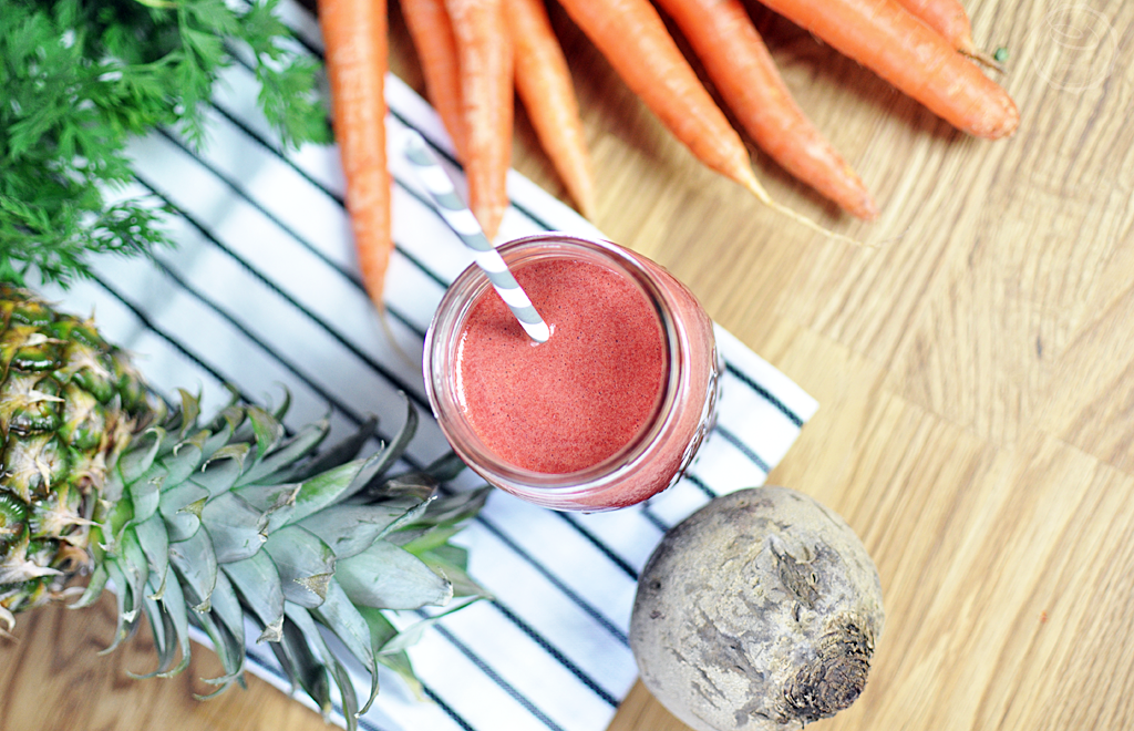 Ananas Rote Bete Karotten Saft