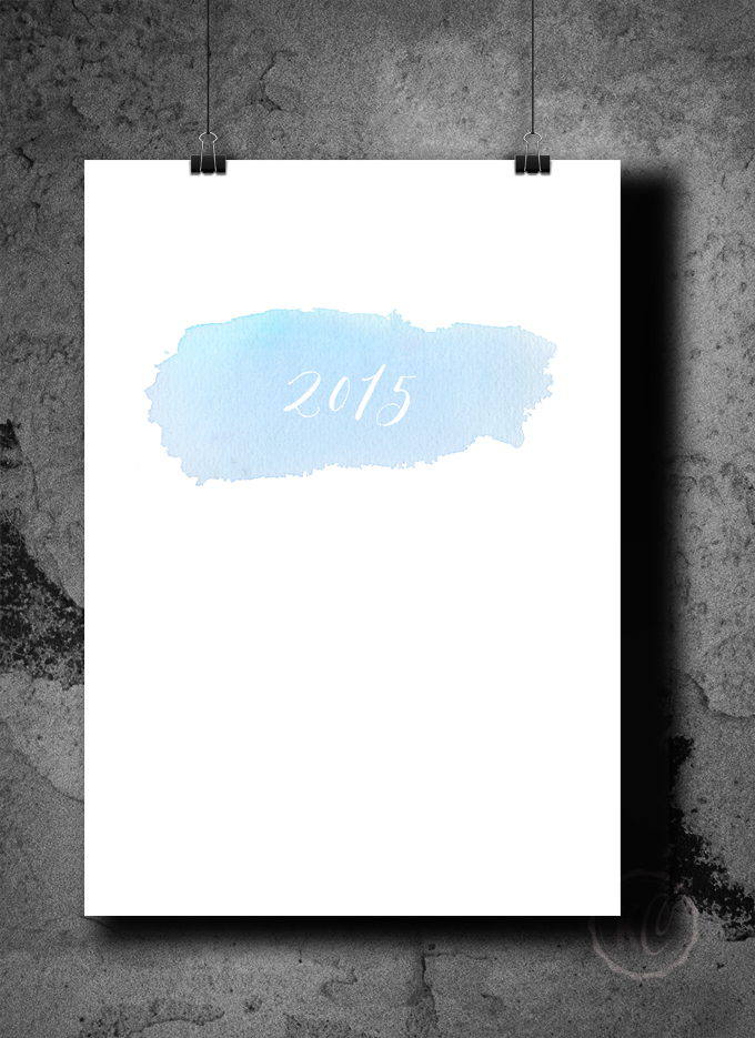Kalender Deckblatt 2015