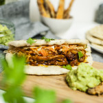 Pulled-Mushroom-Pitas