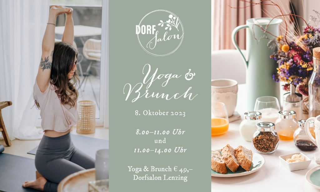 Yoga & Brunch im Dorfsalon